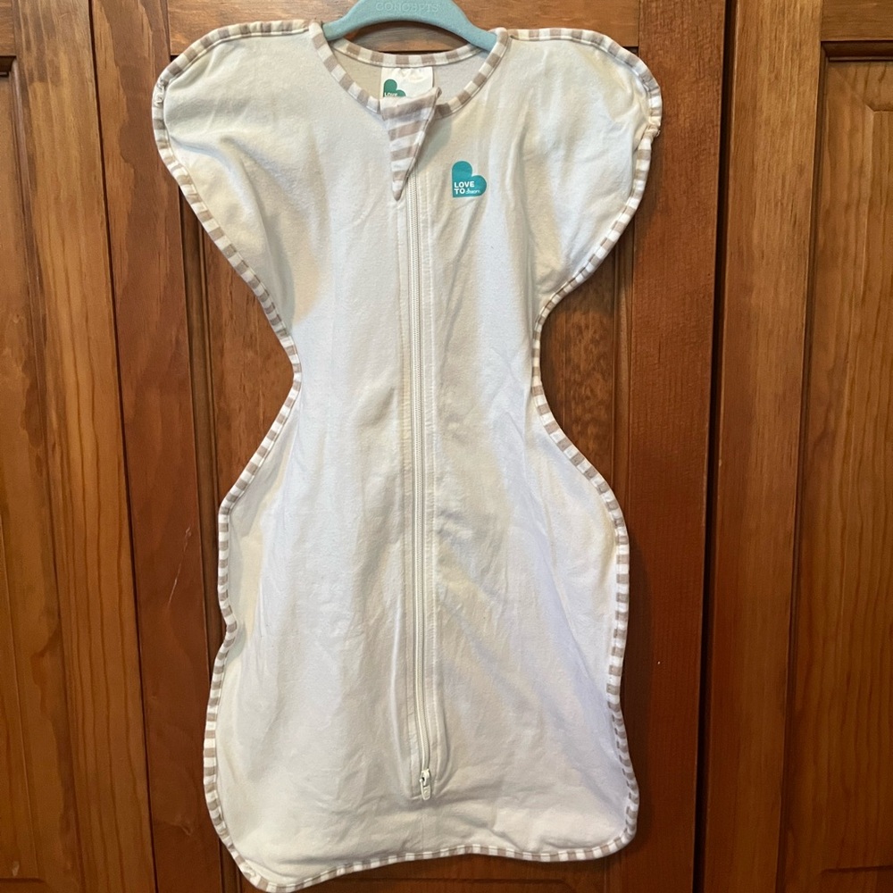 Love to Dream Organic White Sleep Sack Pajamas